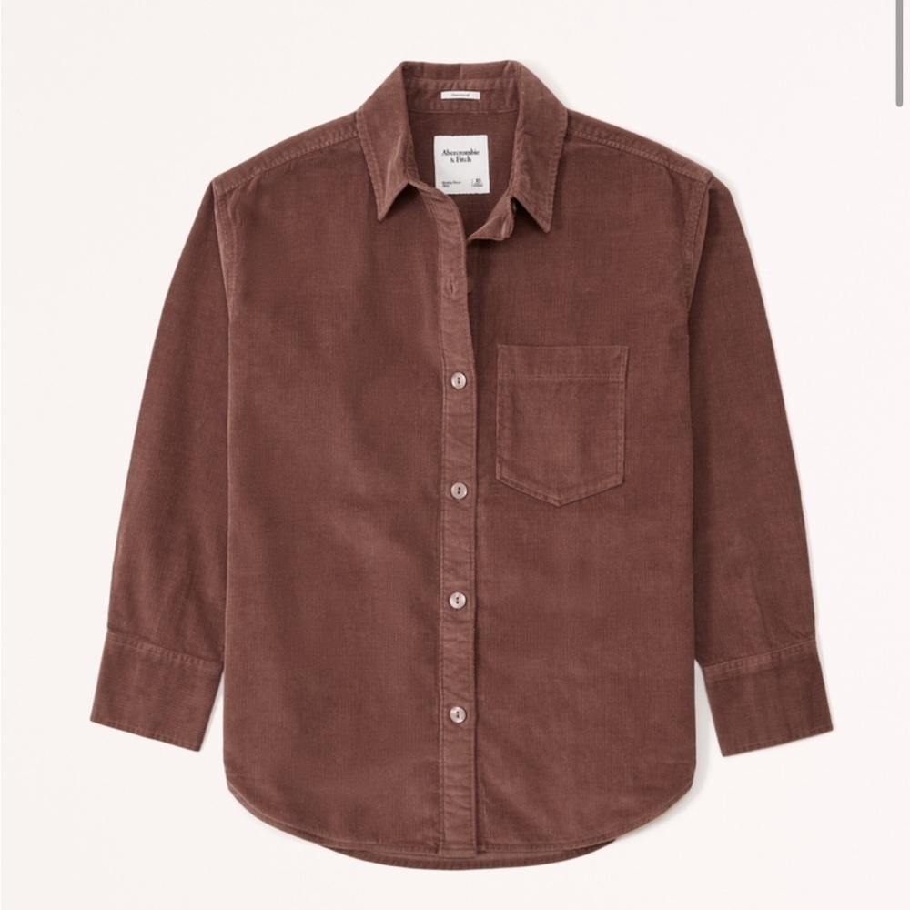 Abercrombie Oversized Corduroy Shirt